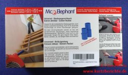 MC Elephant Staubsaugerschlauch Verpackung Rückseite